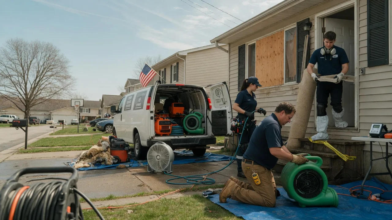 Water Damage Restoration in De Kalb, TX near me